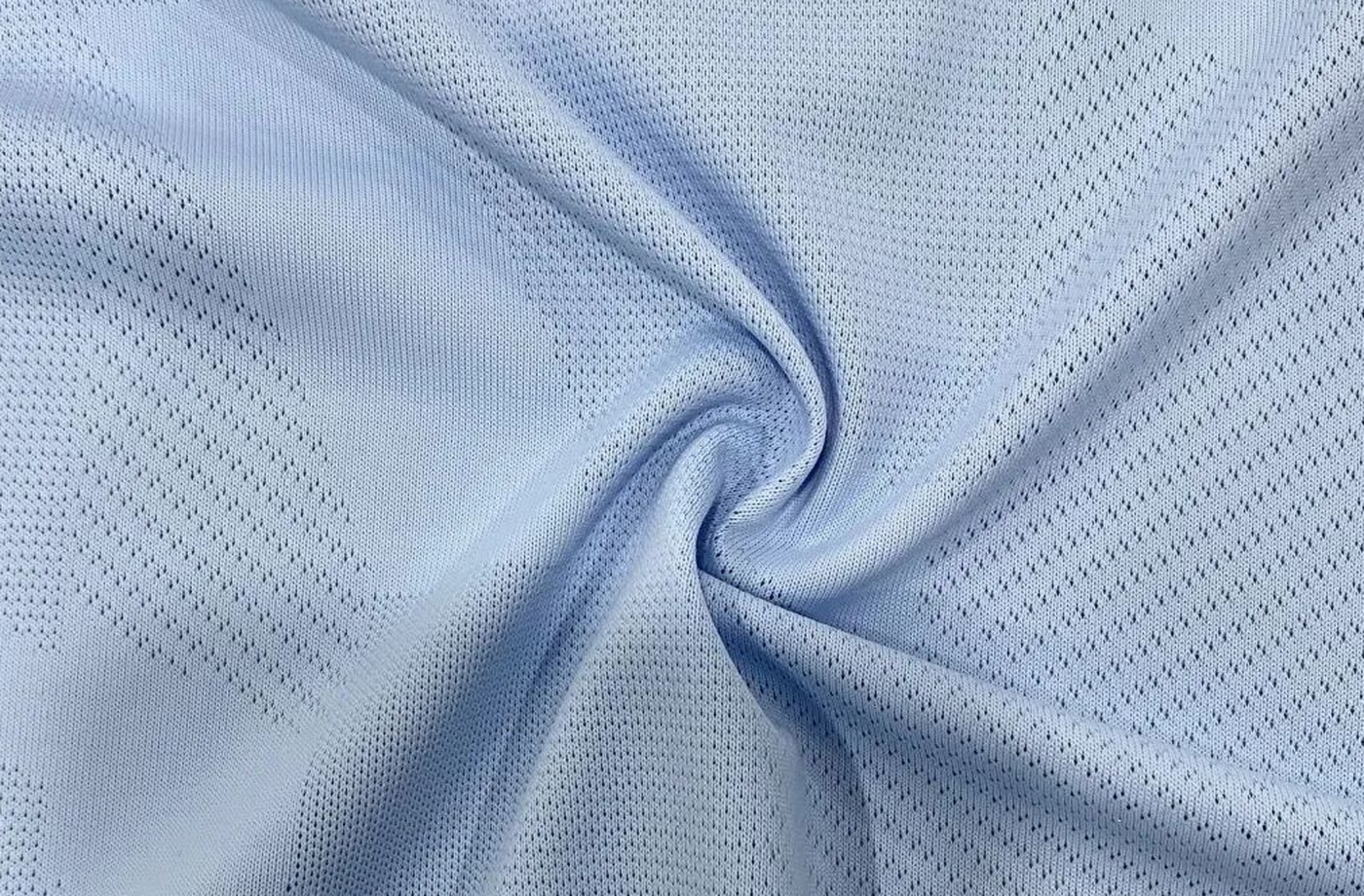 Breathable mesh fabric detail