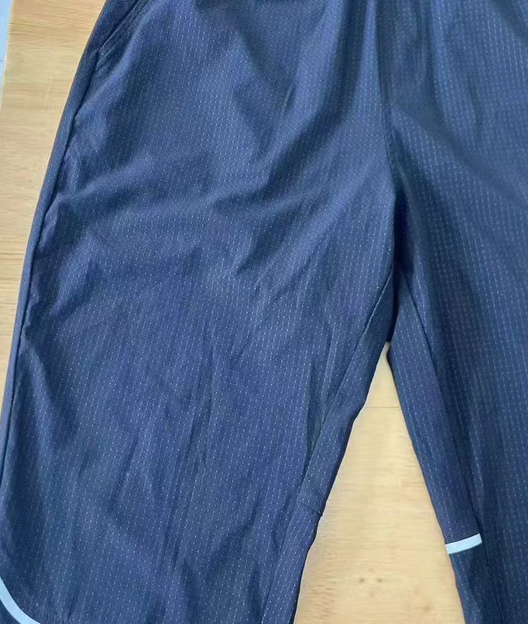 Dark blue bottomwear fabric