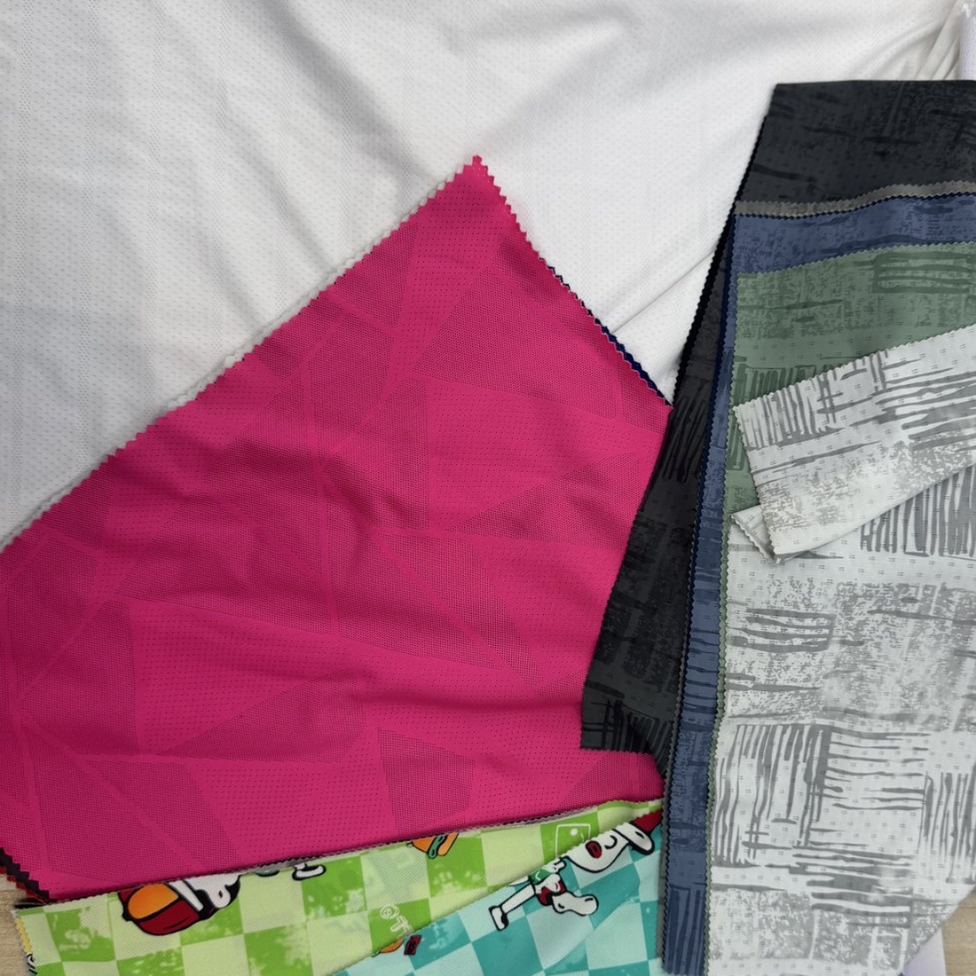 Custom printed performance fabrics